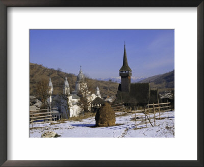 Churches In Maramuresh (Maramures), Romania, Europe by Liba Taylor Pricing Limited Edition Print image