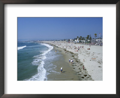 The Beach At Ocean Beach, San Diego, California, United States Of America (U.S.A.), North America by Fraser Hall Pricing Limited Edition Print image