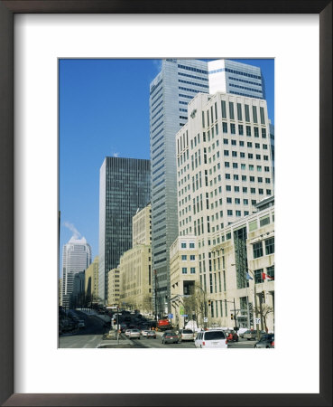 Street Scene, City Of Montreal, Quebec, Canada, North America by Bruno Morandi Pricing Limited Edition Print image
