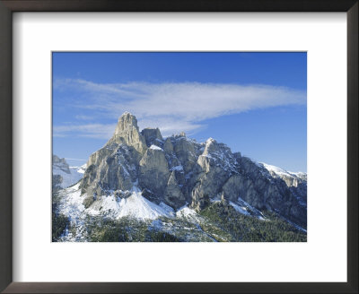 Mt. Sassongher, Dolomites, Trentino-Alto Adige, Italy by G Richardson Pricing Limited Edition Print image