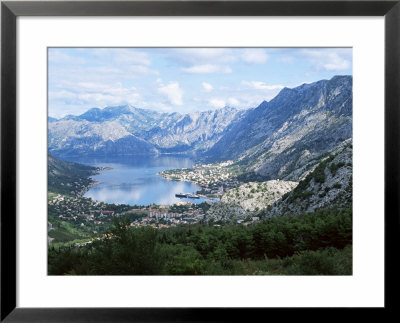 Fjord And Town Of Kotor, The Old Town Is A Unesco World Heritage Site, Northern Montenegro, Europe by Richard Ashworth Pricing Limited Edition Print image