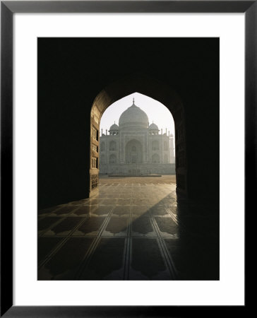 Taj Mahal, Unesco World Heritage Site, Seen Through Gateway, Agra, Uttar Pradesh State, India, Asia by James Gritz Pricing Limited Edition Print image