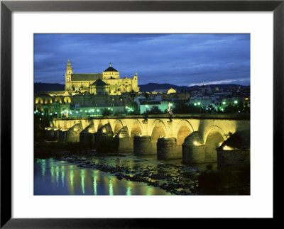 Mezquita (Cathedral) And Puente Romano (Roman Bridge), Cordoba, Andalucia (Andalusia), Spain by Colin Brynn Pricing Limited Edition Print image