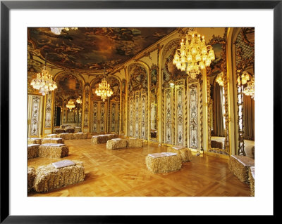 Ballroom Ceiling Painted By Solimena, Baroque Style, Baccarat Museum Shop And Restaurant by Per Karlsson Pricing Limited Edition Print image