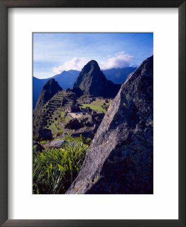 Scenic View Of The Ruins Of Machu Picchu In The Andes Mountains, Peru by Jim Zuckerman Pricing Limited Edition Print image