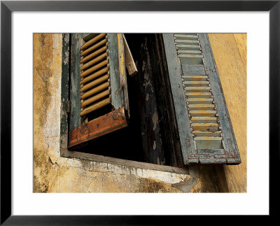Shutters On Old Building, Kratie, Cambodia by Jay Sturdevant Pricing Limited Edition Print image