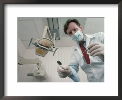 Dentist At Work by Fredde Lieberman Pricing Limited Edition Print image