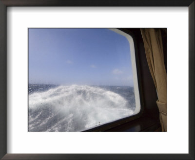 View From The Cabin Of The Antarctic Dream Navigation In Rough Seas Near Cape Horn, South America by Sergio Pitamitz Pricing Limited Edition Print image