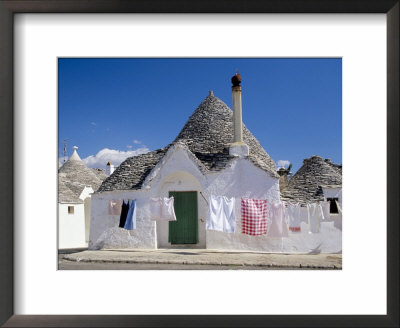 Trulli Houses, Alberobello, Unesco World Heritage Site, Puglia, Italy by James Emmerson Pricing Limited Edition Print image