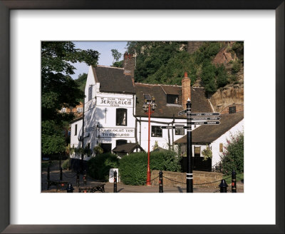 Ye Olde Trip To Jerusalem, The Oldest Inn In England, Nottingham, Nottinghamshire, England by Charles Bowman Pricing Limited Edition Print image