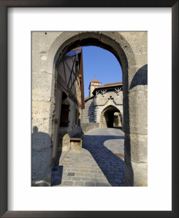 Spitalbastei Or Spitaltor, Rothenburg Ob Der Tauber, Bavaria, Germany by Gary Cook Pricing Limited Edition Print image