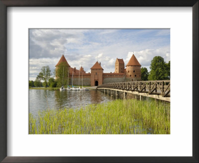 Trakai Castle, Trakai, Near Vilnius, Lithuania, Baltic States by Gary Cook Pricing Limited Edition Print image