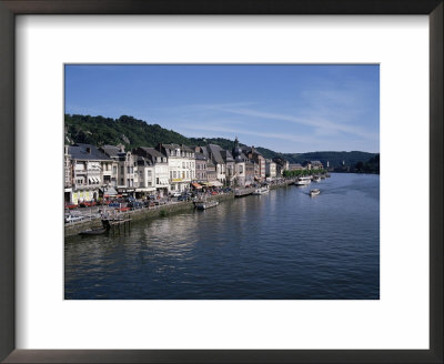 Old Town, Dinant, And River Meuse, Ardennes, Belgium by Hans Peter Merten Pricing Limited Edition Print image