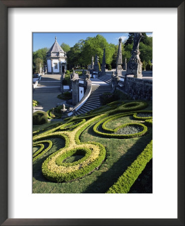 Bom Jesus Basilica Gardens, City Of Braga, Minho Region, Portugal by Duncan Maxwell Pricing Limited Edition Print image