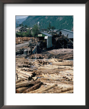 Sawmill, British Columbia, Canada by Robert Harding Pricing Limited Edition Print image
