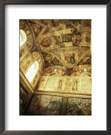 Sistine Chapel, Vatican, Rome, Lazio, Italy by John Ross Pricing Limited Edition Print image