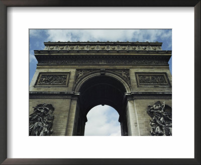 A Low Upward View Of The Arc De Triomphe by Wolcott Henry Pricing Limited Edition Print image