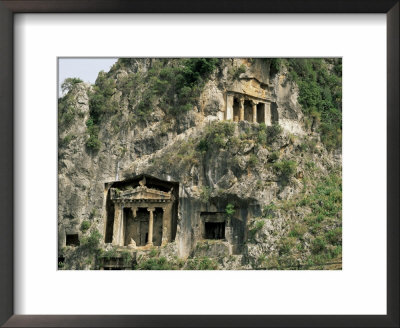 Lycian Tombs, Fethiye, Anatolia, Turkey, Eurasia by Marco Simoni Pricing Limited Edition Print image