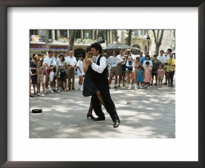 Dancing In The Street, Barcelona, Catalonia, Spain by Adina Tovy Pricing Limited Edition Print image