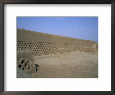 Ruined Capital Of The Chimu Empire, Chan Chan, Unesco World Heritage Site, Near Trujillo, Peru by Jane Sweeney Pricing Limited Edition Print image