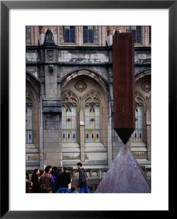 Exterior Of Suzzallo/Allen Library At University Of Washington, Seattle, Washington, Usa by Lawrence Worcester Pricing Limited Edition Print image