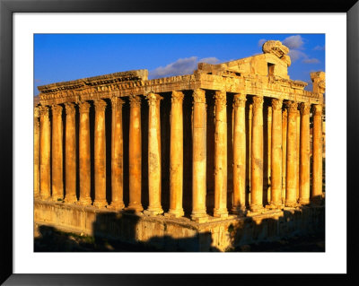 Exterior Of Temple Of Bacchus, Baalbek, Lebanon by Bethune Carmichael Pricing Limited Edition Print image