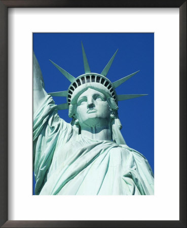 Statue Of Liberty, Liberty Island, New York City, New York, Usa by Amanda Hall Pricing Limited Edition Print image
