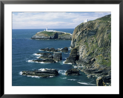 South Stack Lighthouse, Isle Of Anglesey, Wales, United Kingdom by Roy Rainford Pricing Limited Edition Print image