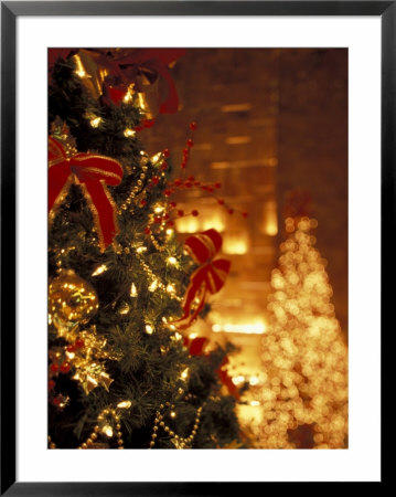 Christmas Decor At Trump Tower, New York, New York, Usa by Michele Westmorland Pricing Limited Edition Print image