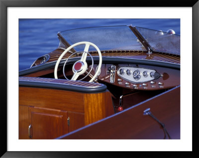 Antique And Classic Boat Society Show On Lake Washington, Seattle, Washington, Usa by William Sutton Pricing Limited Edition Print image