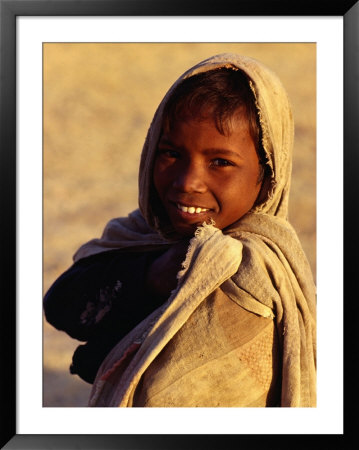 Portrait Of Young Boy From Ba Bai Village, Rajasthan, India by Richard I'anson Pricing Limited Edition Print image