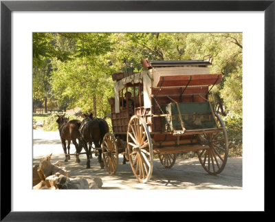 Wagon Tour, Gold Rush Era Park, Columbia State Historic Park, California, Usa by Walter Bibikow Pricing Limited Edition Print image