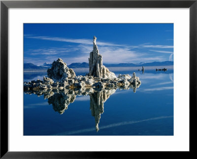 Tufa Formations In Mono Lake Tufa State Reserve, Mono Lake, California, Usa by Mark Newman Pricing Limited Edition Print image