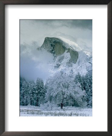 A Winter View Of Half Dome by Marc Moritsch Pricing Limited Edition Print image