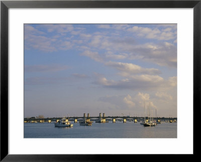 The Bridge Of Lions Connects St. Augustine And Anastasia Island by Nadia M. B. Hughes Pricing Limited Edition Print image