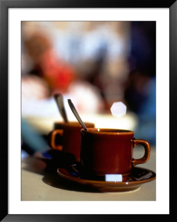 Cafe, Aix En Provence, France by Walter Bibikow Pricing Limited Edition Print image