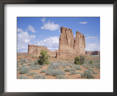 The Organ (Right) And The Tower Of Babel (Left), Arches National Park, Utah, Usa by Roy Rainford Pricing Limited Edition Print image