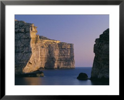 Coastline In The Evening At Dwejra, Gozo, Malta, Mediterranean, Europe by Fred Friberg Pricing Limited Edition Print image