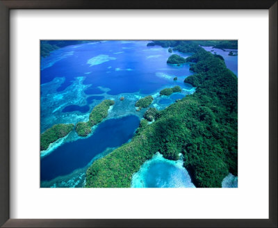 Aerial Of Islands, Palau by Michael Aw Pricing Limited Edition Print image