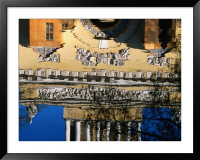 Reflection Of Admiralty Building, St. Petersburg, Russia by Jonathan Smith Pricing Limited Edition Print image