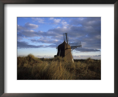 Windmill In Dunes, Kandesterne, Denmark by Holger Leue Pricing Limited Edition Print image
