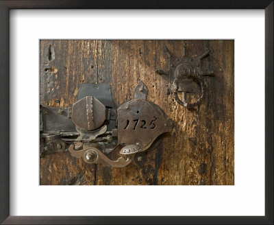 Door Lock, Vogo Stave Church, Vagamo, Norway by Russell Young Pricing Limited Edition Print image