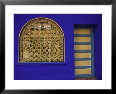 Doorway In Jardin Majorelle, Marrakech, Morocco by Darrell Gulin Pricing Limited Edition Print image