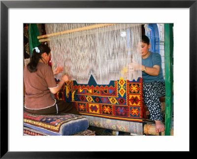 Women Making Carpets, Cappadocia, Turkey by Wayne Walton Pricing Limited Edition Print image