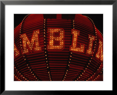 Binons Horseshoe Casino, Fremont Street by Walter Bibikow Pricing Limited Edition Print image