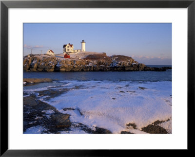 Cape Neddick Lighthouse, The Nubble, Maine, Usa by Jerry & Marcy Monkman Pricing Limited Edition Print image