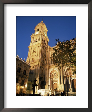 Cathedral Dating From The 16Th To 18Th Centuries, Malaga, Andalucia, Spain by Christopher Rennie Pricing Limited Edition Print image