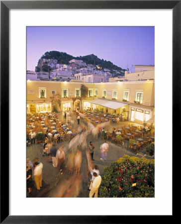 Piazzetta, Capri Town, Capri, Bay Of Naples, Italy by Demetrio Carrasco Pricing Limited Edition Print image