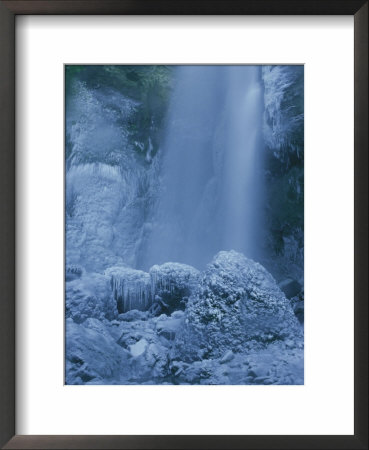 Tower Falls, Winter, Yellowstone National Park, Wyoming by Raymond Gehman Pricing Limited Edition Print image