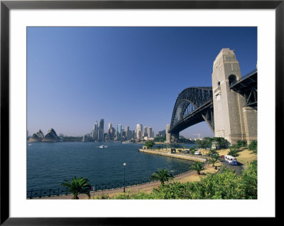 Sydney Harbour Bridge And Skyline, Sydney, New South Wales, Australia by Neale Clarke Pricing Limited Edition Print image